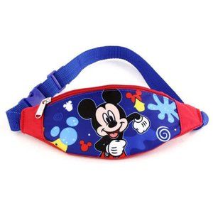 Disney Mickey Mouse Fanny Pack/Belt Bag Travel School Playtime Toddlers Boys